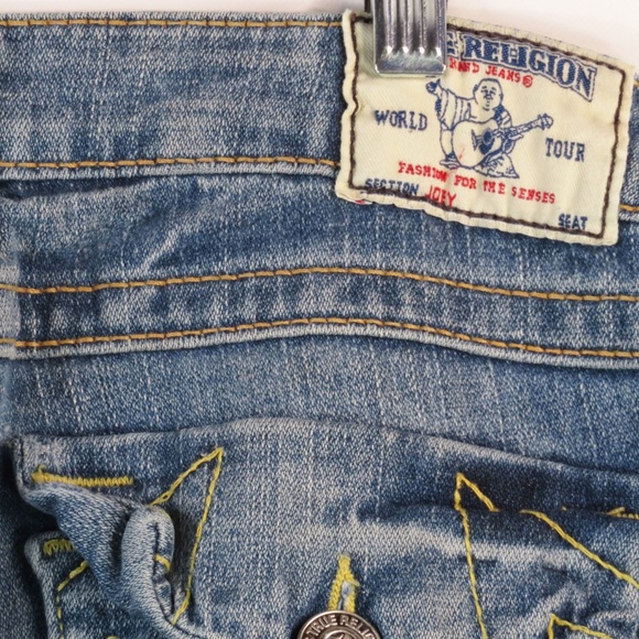 Per Owned Women's True Religion Jeans Size 27 Joey - Picture 4 of 6